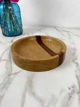 Load image into Gallery viewer, Steep Oak Strip Wooden Bowl
