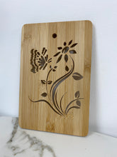 Load image into Gallery viewer, Flower Chopping Board Hanging Art
