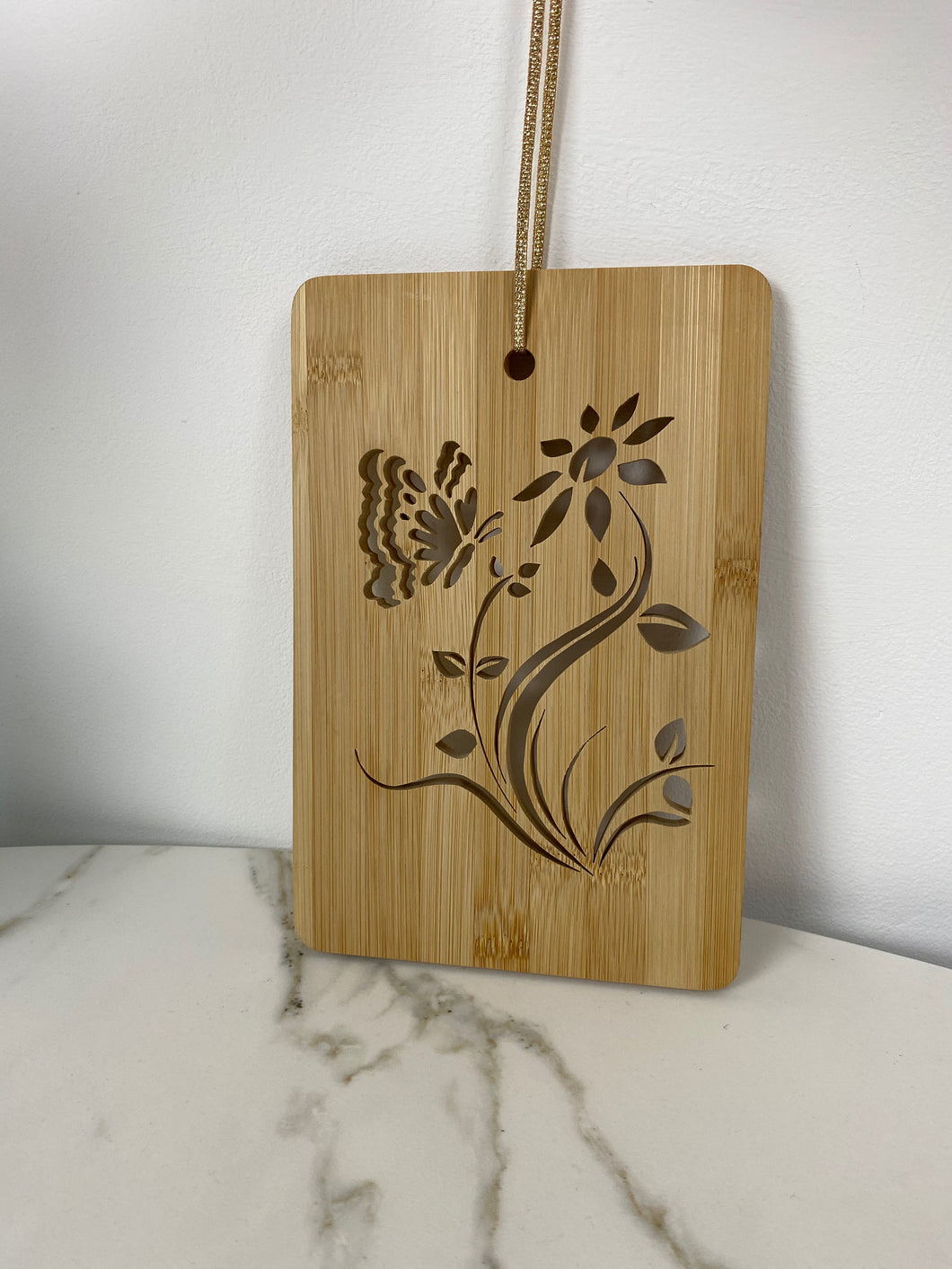 Flower Chopping Board Hanging Art