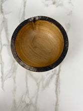 Load image into Gallery viewer, Burned Rim Oak Wooden Bowl
