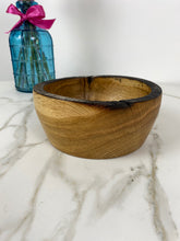 Load image into Gallery viewer, Burned Rim Oak Wooden Bowl
