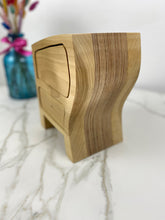 Load image into Gallery viewer, Solid Wood Bandsaw Jewellery Box with Drawers
