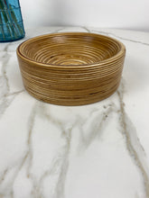 Load image into Gallery viewer, Pinstripe Shiny Wooden Bowl
