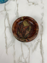 Load image into Gallery viewer, Gold Resin Bowl with Australian Burl
