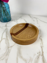 Load image into Gallery viewer, Steep Oak Strip Wooden Bowl
