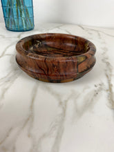 Load image into Gallery viewer, Gold Resin Bowl with Australian Burl
