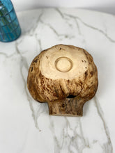 Load image into Gallery viewer, Wooden Burl Bowl with Natural Handles
