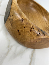 Load image into Gallery viewer, Oak Not Round Wooden Bowl

